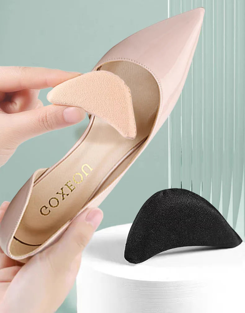 Coussinets d'insertion en éponge pour l'avant-pied, ajustement pour femmes, réduction de la taille des chaussures, soulagement de la douleur, semelles de remplissage pour talons hauts, coussin pour l'avant-pied et les orteils