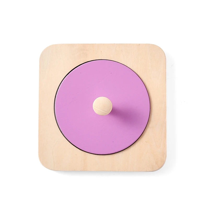 Baby Wooden Montessori Toys Mirror Tummy Time Infant Mirror Black White Contrast Visual Stimulation Sensory Development Toys
