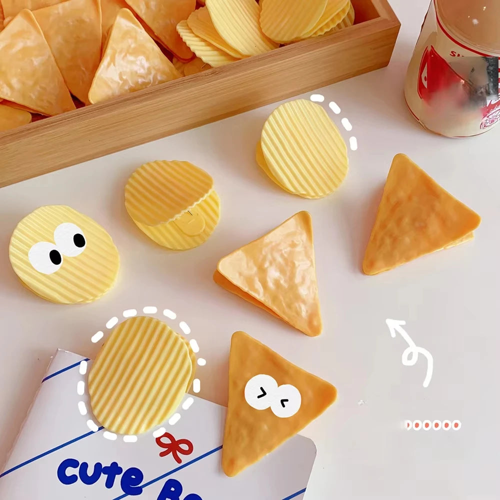 1 ensemble de pinces à pommes de terre créatives, pinces pour sacs alimentaires, polyvalentes, pour conserver la fraîcheur, sacs à collations scellés, accessoires de cuisine