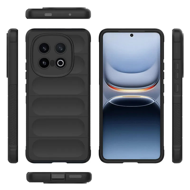 For Vivo iQOO 13 Case For Vivo iQOO 13 Cover Funda Shockproof Anti-fingerprint TPU Protective Phone Back Cover For Vivo iQOO 13