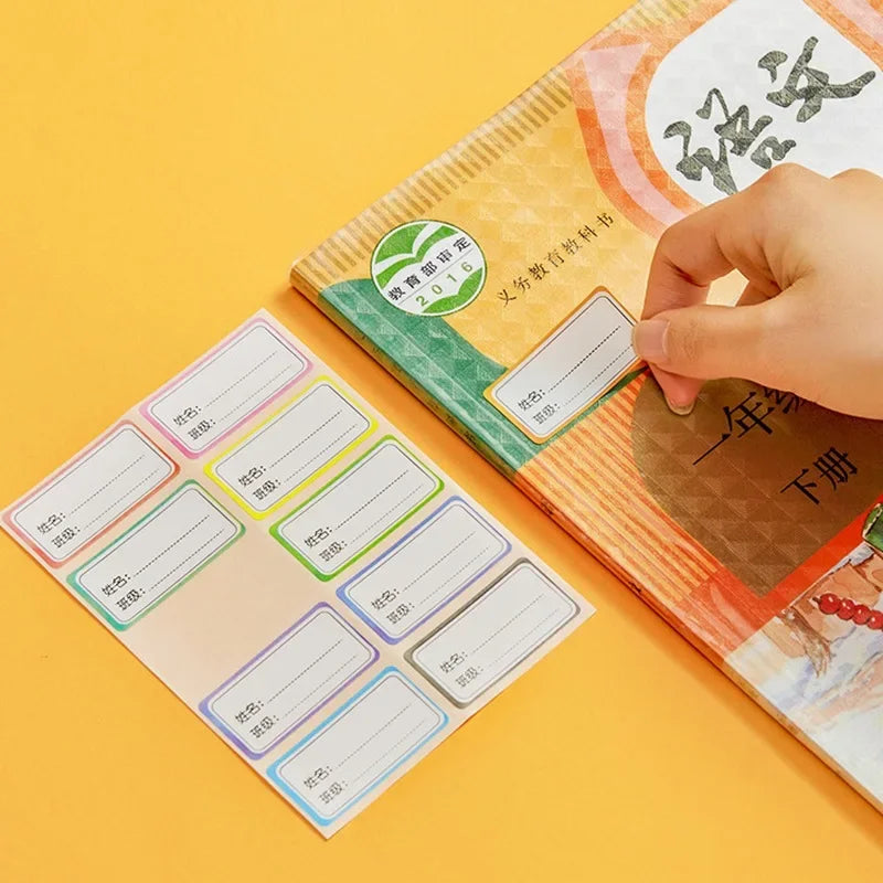 Lot de 10 feuilles de protection autocollantes pour carnet de notes A4, imperméables, pour agendas et livres, pour étudiants