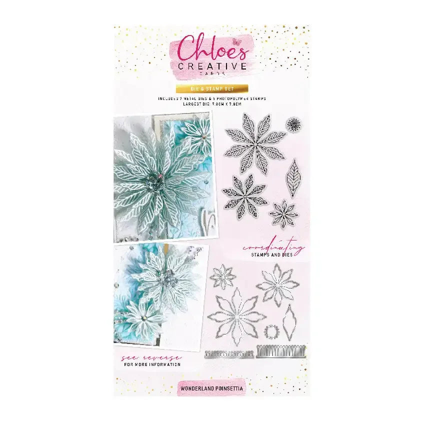 Winter Wonderland Christmas Ice Skate Snowflake Poinsettias Cutting Dies Hot Foil Scrapbooking Diary Decorate Embossing Template