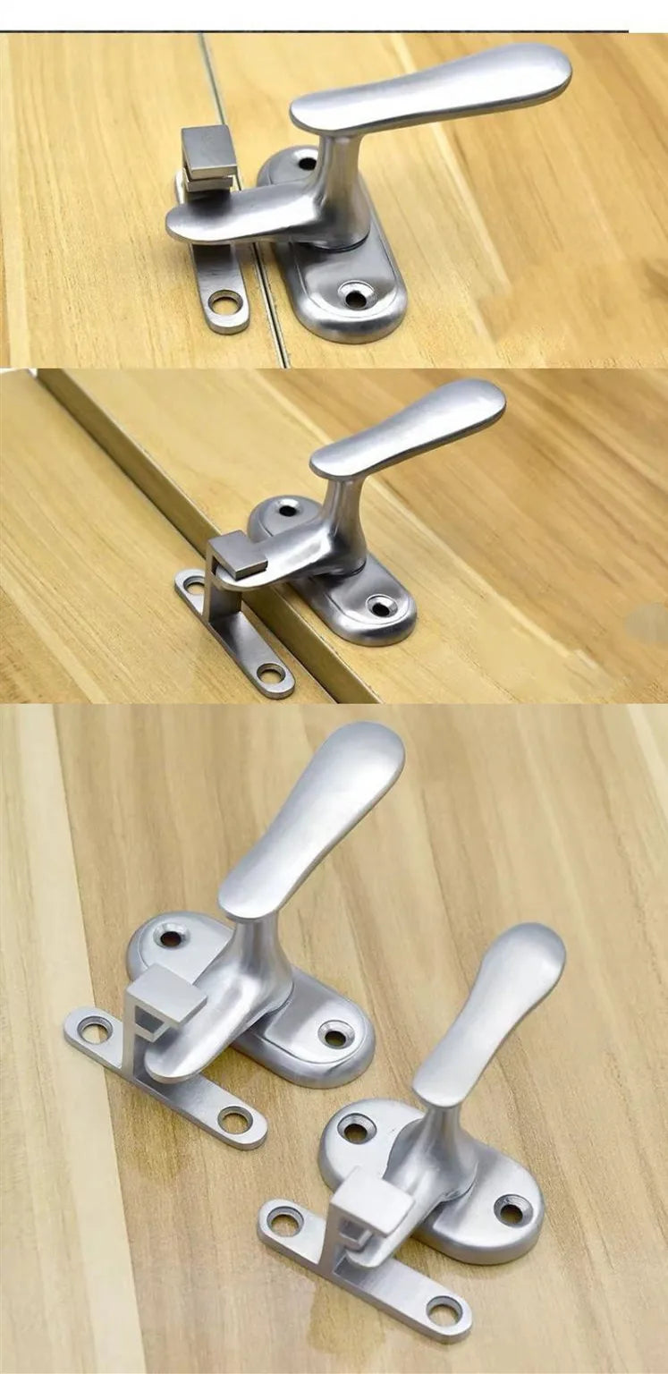 1pc Stainless Steel Door Window Latch Indoor Door Security Lock Bathroom Barn Door Bolt Home Improvement Hardware Fittings
