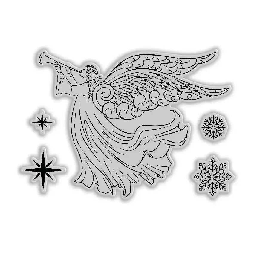 Winter Wonderland Christmas Ice Skate Snowflake Poinsettias Cutting Dies Hot Foil Scrapbooking Diary Decorate Embossing Template