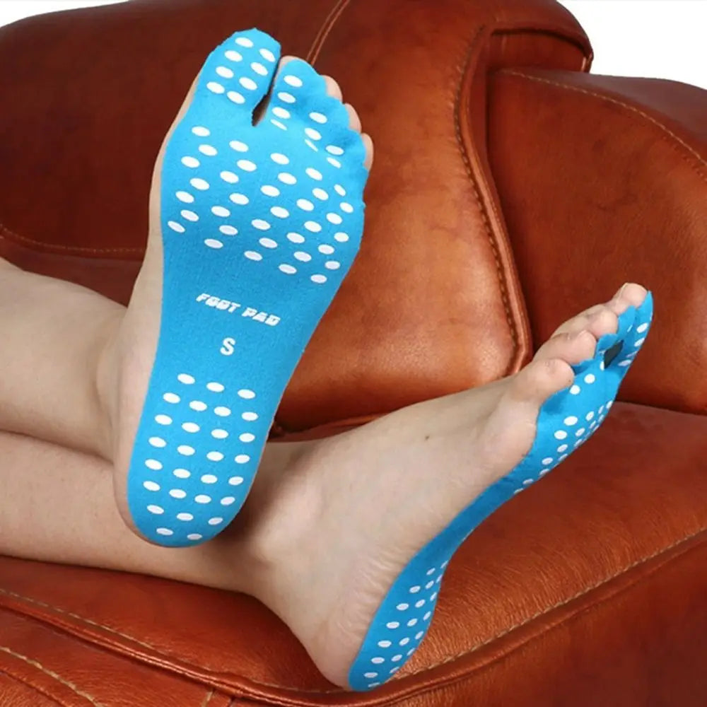 Semelles adhésives antidérapantes en gel de silice pour chaussures de plage, coussinets antidérapants, autocollants pour pieds nus, bord de mer