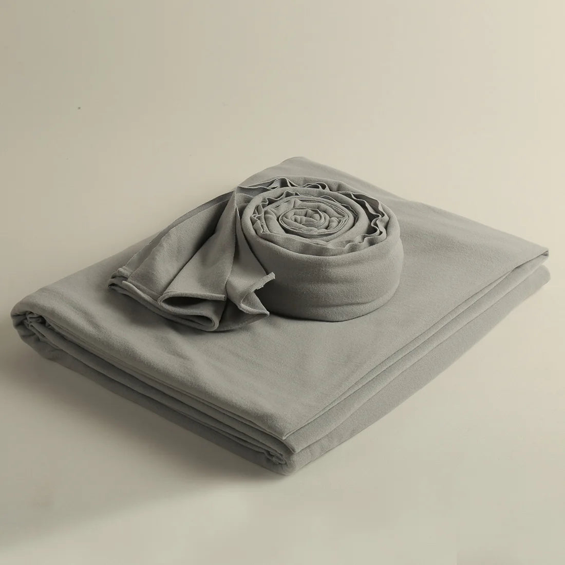 Baby Beanbag Covering Layer Backdrop Newborn Stretch Knit Wrap Blanket Set Photography Props