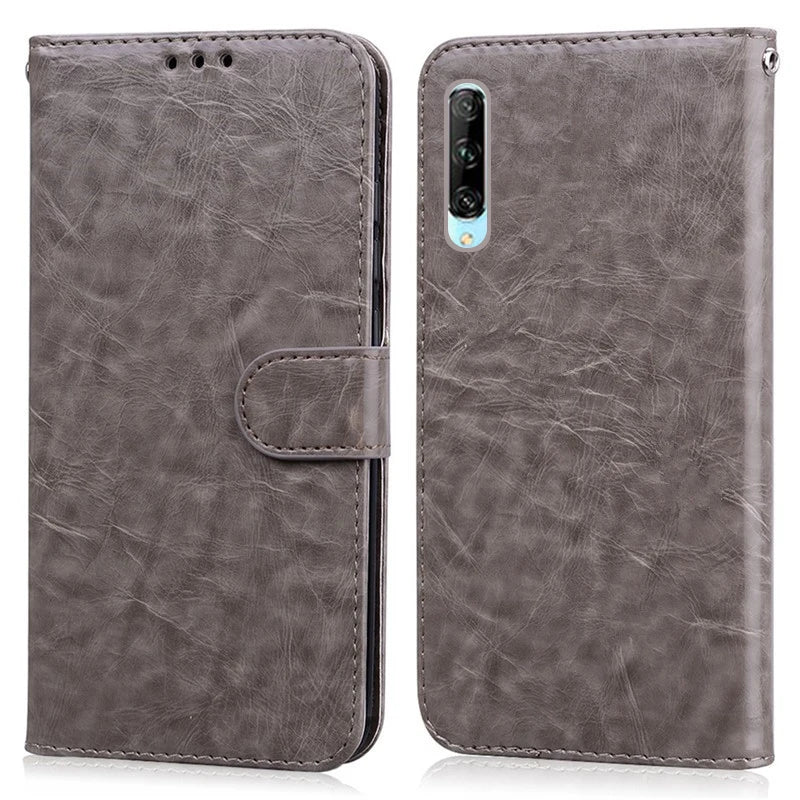 For Huawei P Smart Pro Case Phone Cover Soft Silicone Wallet Flip Case for Coque Huawei P Smart Pro Phone Case Fundas 2019 Cover