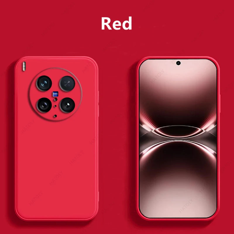 Fashion Liquid Silicone Phone Case For vivo X200 Ultra Case Cover Soft Funda чехол Protective For vivo X200 Ultra 5G Back Cover