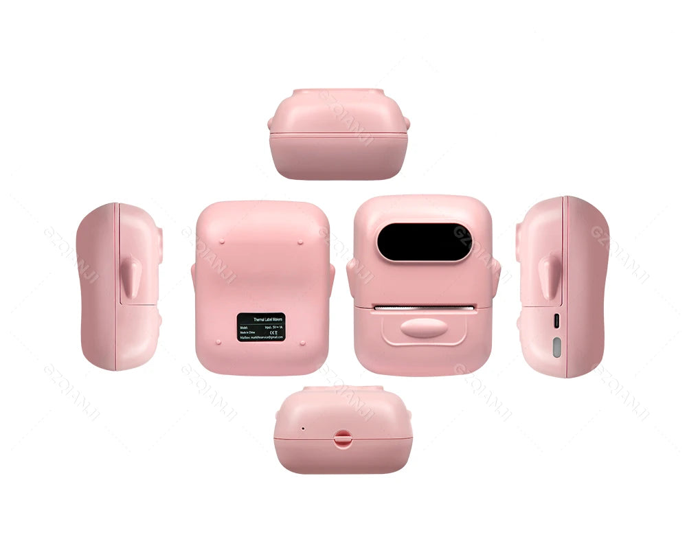 Marklife P50 Bluetooth Thermal Label Printer Barcode Sticker Paper Printer Self-adhesive Label Maker Labeling Portable Machine