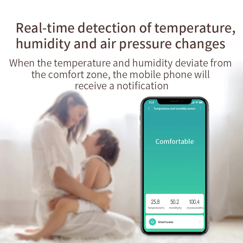 Aqara Temperature Sensor Smart Air Pressure Humidity Environment Sensor Zigbee Smart Remote Control For XiaoMi Mi Home Homekit