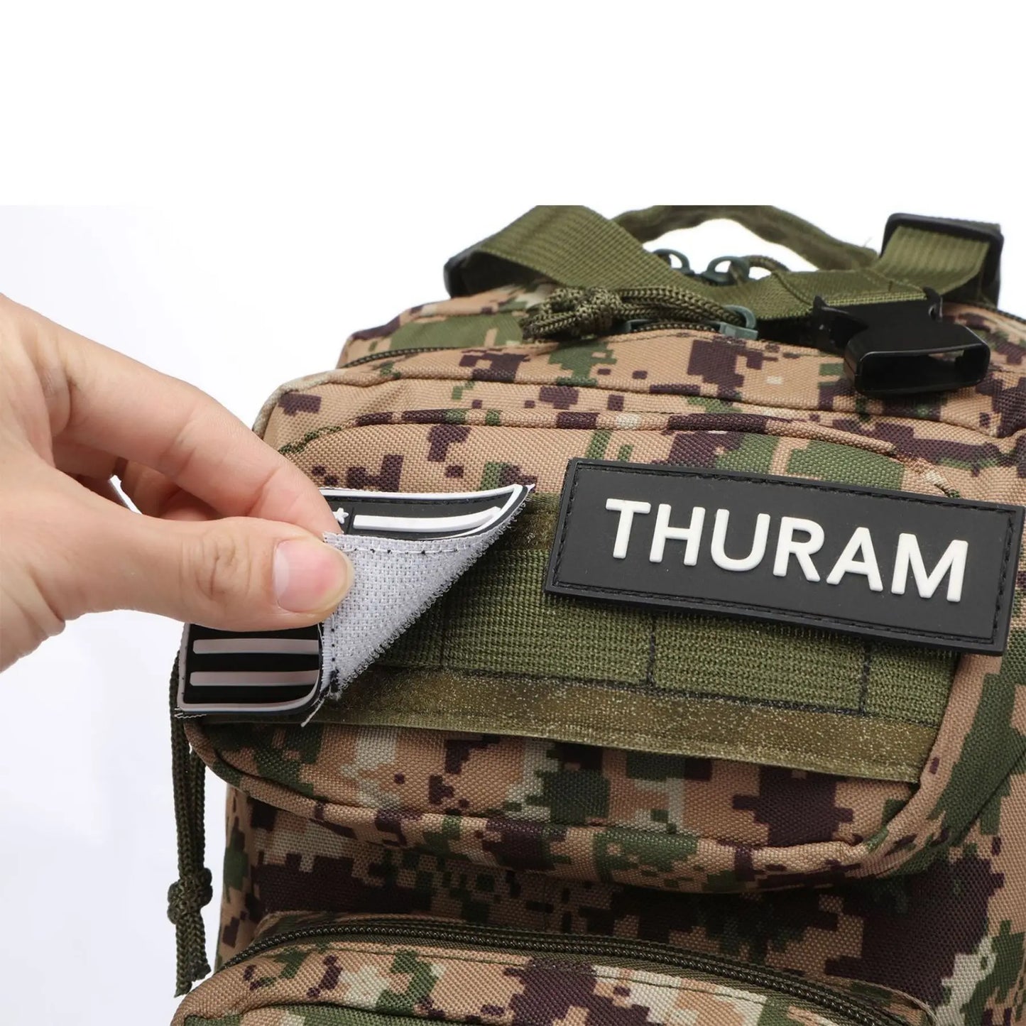 【We offer Customization】BR/CN/USA/MX/RU Removable Flag Sticker Patch Ornament on Tactical Backpack