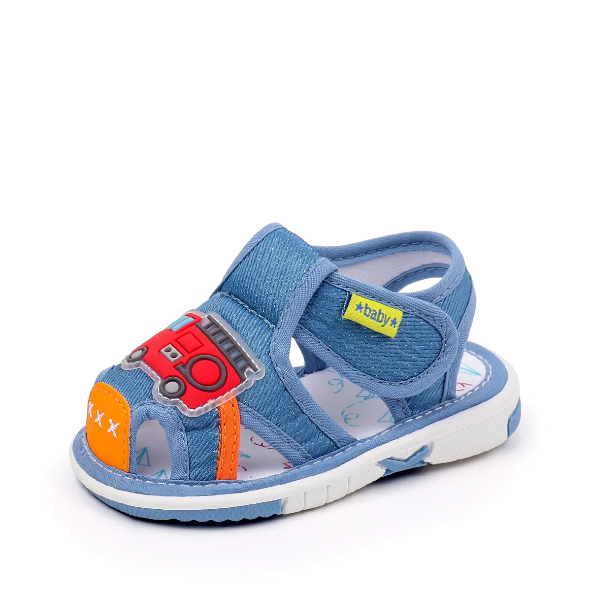 Chaussures d'été grinçantes pour bébés filles et garçons, chaussures de marche d'intérieur et d'extérieur de haute qualité avec TPR, tendance 2025