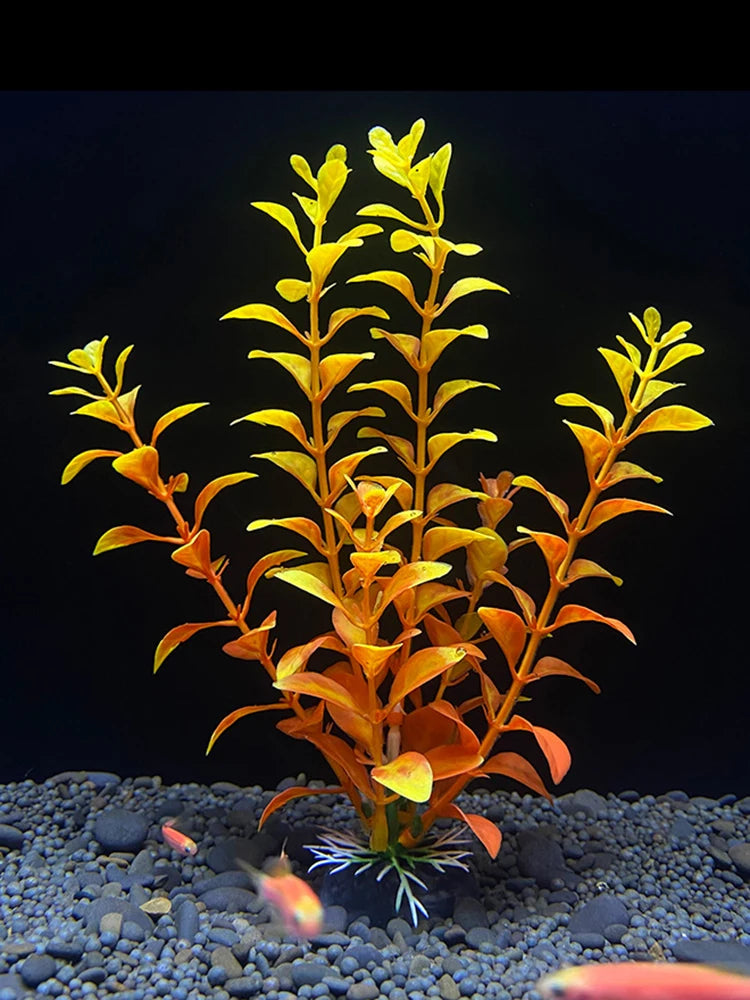 1PC Plastic Simulated Aquatic Plants For Fish Tank Landscaping, Aquarium Decoration, Seagrass Ornaments