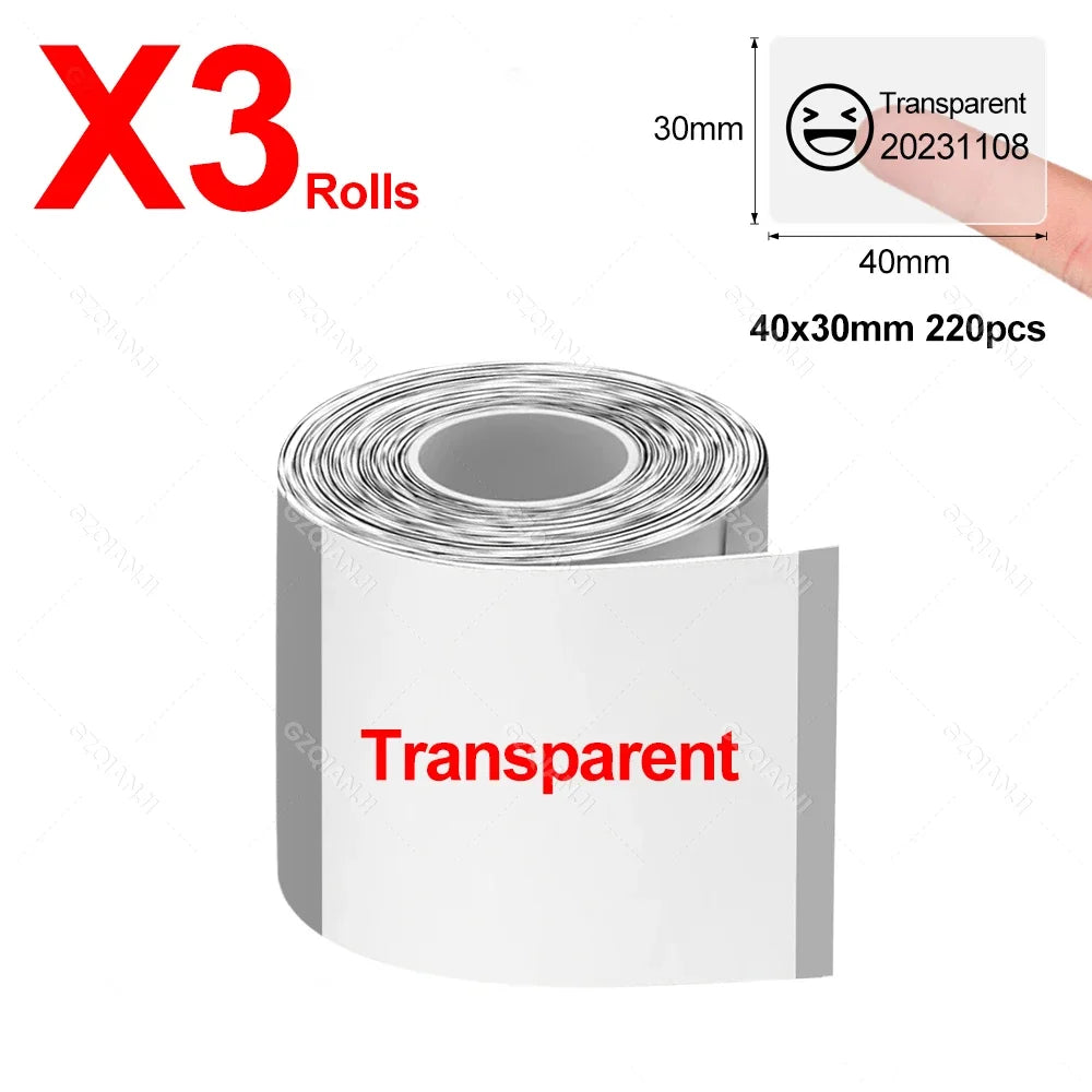 Marklife P50 Bluetooth Thermal Label Printer Barcode Sticker Paper Printer Self-adhesive Label Maker Labeling Portable Machine