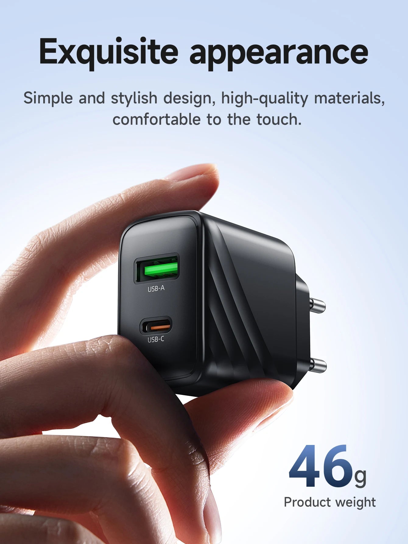 HOCO CS25A 20W USB Type C Charger PD Fast Charge Phone QC 3.0 Quick Chargers For iPhone 15 14 13 12 Pro Max Mini iPad Charging