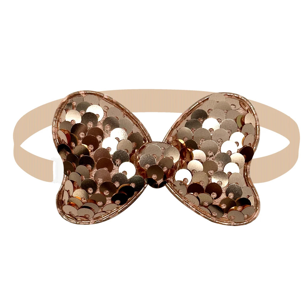 Lot de 50/100 attaches à paillettes pour chiots et animaux de compagnie, accessoires pour chiens, nœuds papillon, colliers, produits de toilettage