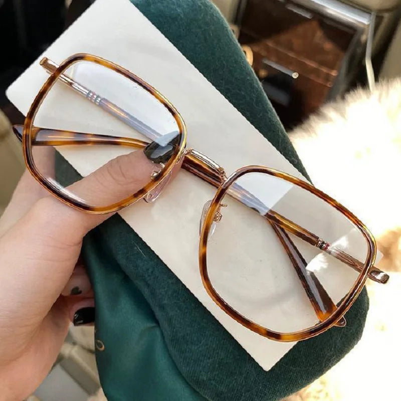Lunettes de lecture carrées anti-lumière bleue pour hommes et femmes, style rétro, pour ordinateur, lecture et jeux, protection des yeux, 2023