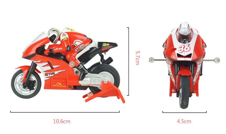 RC1:32 high-speed motor simulation shock absorber Race motorcycle charging 2.4Ghz Parent-child interactive boy's holiday toy