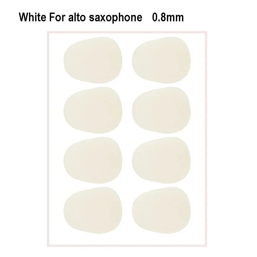 Coussinets d'embouchure pratiques et de qualité, en silicone, pour saxophone, clarinette, 0,5 mm/0,8 mm