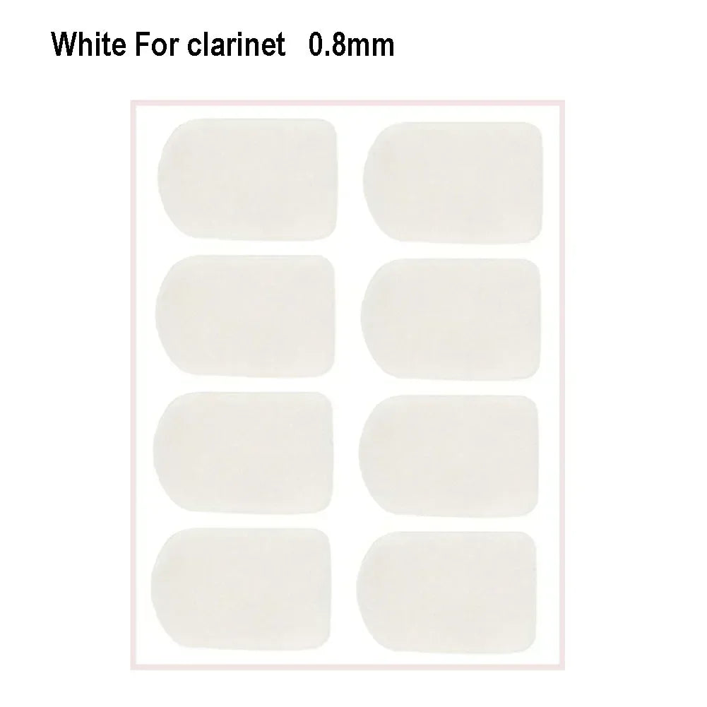Coussinets d'embouchure pratiques et de qualité, en silicone, pour saxophone, clarinette, 0,5 mm/0,8 mm