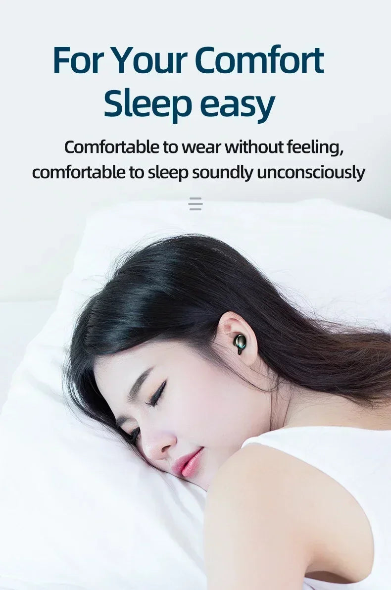 Écouteurs sans fil Bluetooth 5.3 TWS F9-5, casque stéréo Hi-Fi, étanches, avec micro, mains libres