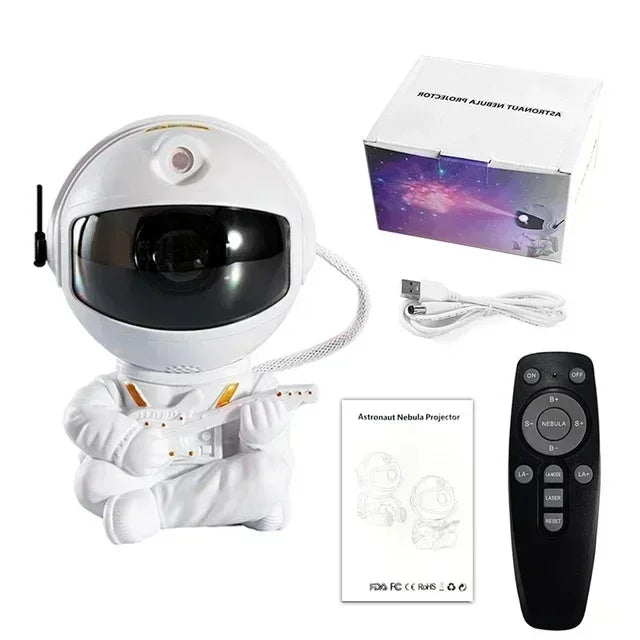 Projecteur d'étoiles Galaxy Night Light Astronaut Space Projector Starry Nebuleuse Plafonnier LED Lampe pour Chambre Maison Décorative enfants cadeau
