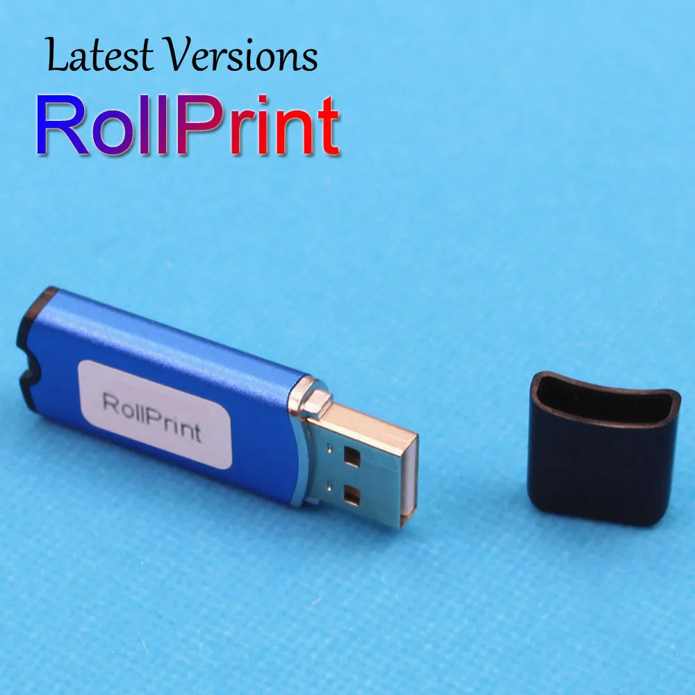 Logiciel d'impression RollPrint Roll Rip pour imprimante Epson PrintRoll PrintCTRL Dongle USB Key Program pour Epson L1800 L801 L805 L1300 R1390 1500W R2000