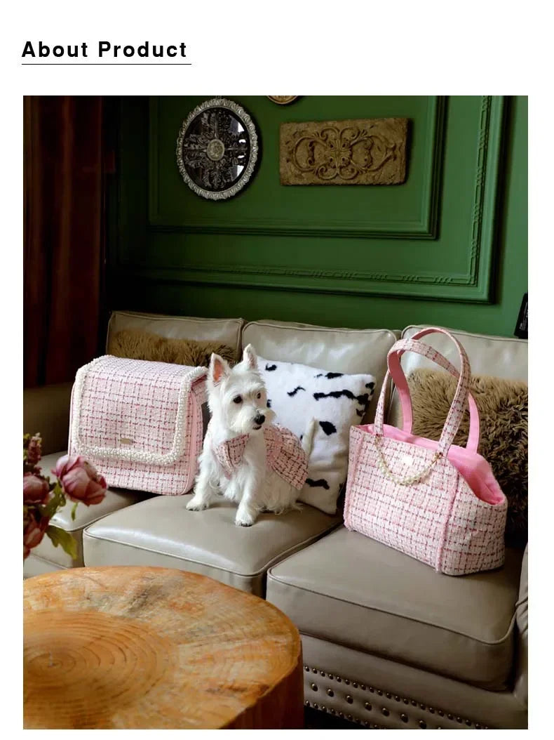 Sacs à bandoulière de luxe pour petits chiens, articles pour animaux de compagnie, sac à main portable pour chiots, accessoires pour chiens, Yorkshire, Chihuahua, sac de transport pour chats