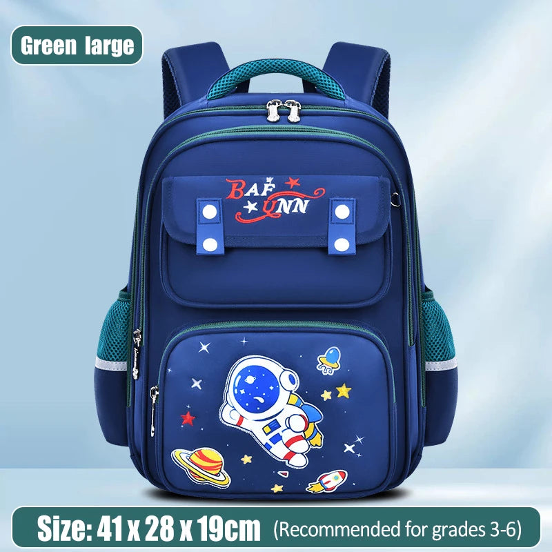 Kids Backpack for Boys Girls Astronaut Primary School Bag Ergonomic Kindergarten Children BooKbag