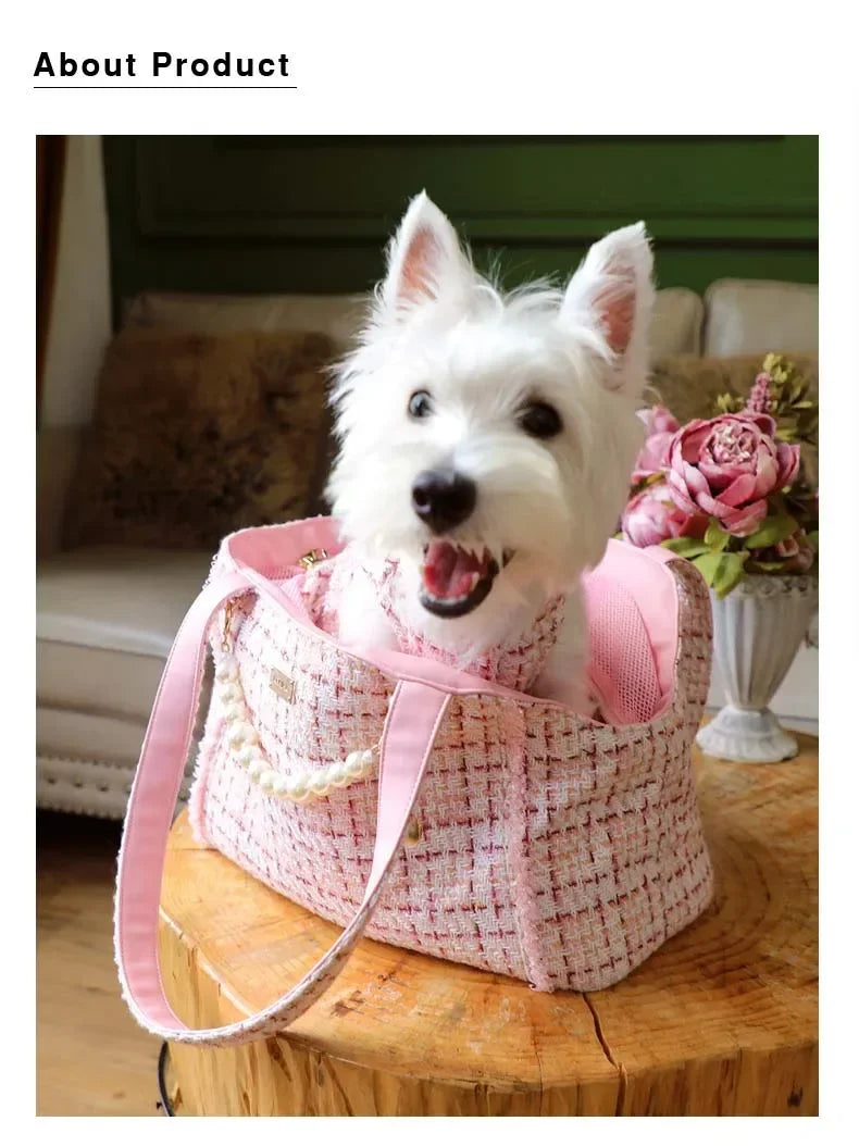Sacs à bandoulière de luxe pour petits chiens, articles pour animaux de compagnie, sac à main portable pour chiots, accessoires pour chiens, Yorkshire, Chihuahua, sac de transport pour chats
