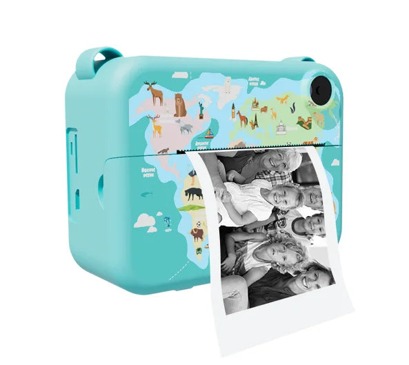 Kids Camera Instant Print Christmas Birthday Gifts for 3-12 Year Old Boys Girls Toys for Kids Age 3-10 with 3 Rolls Print Paper