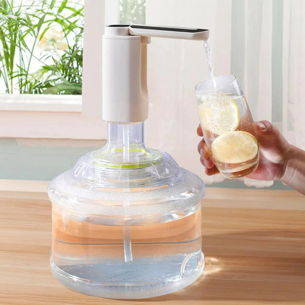 Distributeur d'eau automatique à pompe pour bouteille, chargement USB, distributeur d'eau électrique portable, pompe pour usage domestique et extérieur, pour bouteille de 2 à 5 gallons