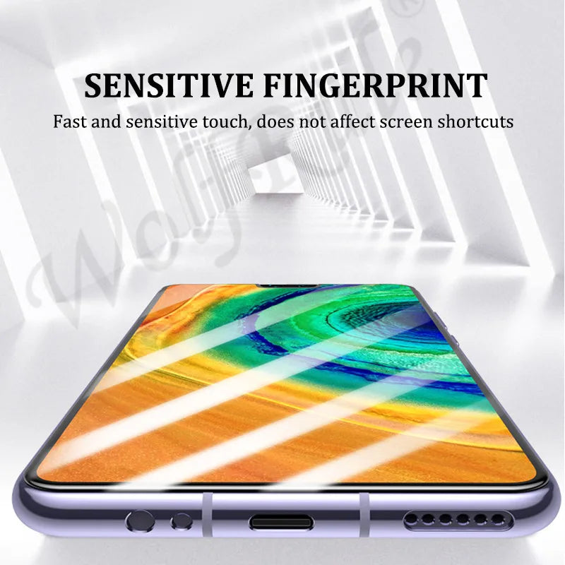 4pcs For Poco F6 Glass Poco F6 Tempered Glass Full Cover Glue Protective Film 9H HD Screen Protector Xiaomi Poco F6 PocoF6 F 6