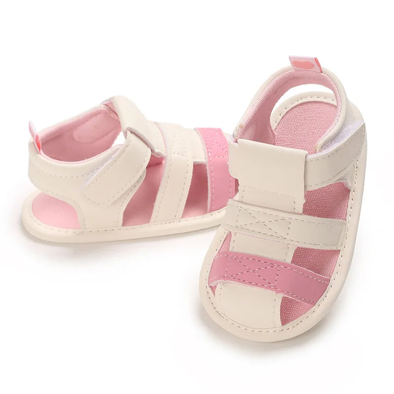 Newborn Infant Baby Boy Girls Shoes Summer Sandals Casual Soft Bottom Non-Slip Breathable Baby Shoes Toddler Shoes