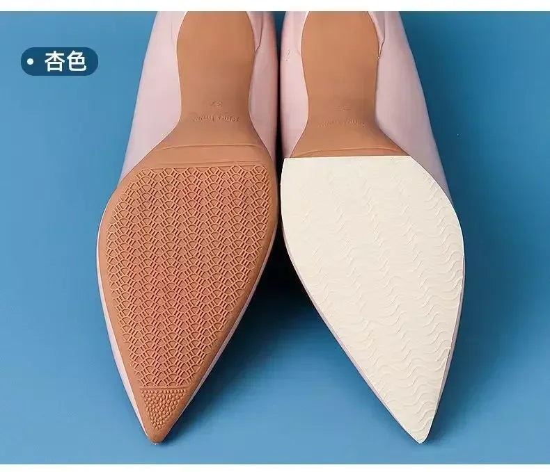 Tapis de chaussures antidérapant et résistant à l'usure, autocollants, protecteur de semelle auto-adhésif, talons hauts, autocollant pour l'avant-pied, coussinets de semelles en caoutchouc de silicone