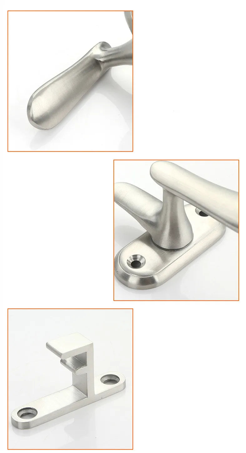 1pc Stainless Steel Door Window Latch Indoor Door Security Lock Bathroom Barn Door Bolt Home Improvement Hardware Fittings