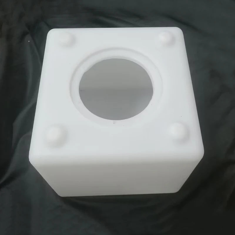 Plastic Cubes Shell Case, Bar Table, Outdoor, Plastic PE, No Light Source, D20cm, D25cm, D30cm, 40cm, 43cm, 50cm, 60cm, 1Pc