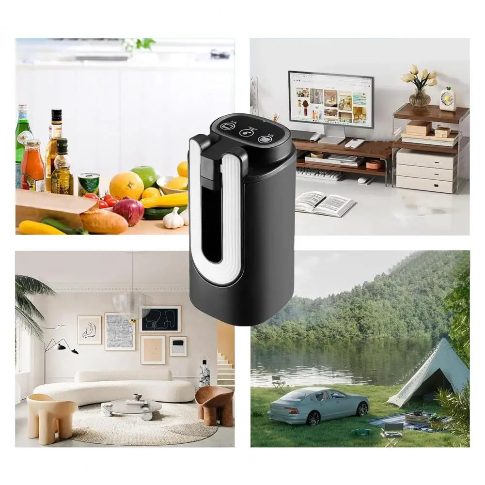 Distributeur d'eau automatique à pompe pour bouteille, chargement USB, distributeur d'eau électrique portable, pompe pour usage domestique et extérieur, pour bouteille de 2 à 5 gallons