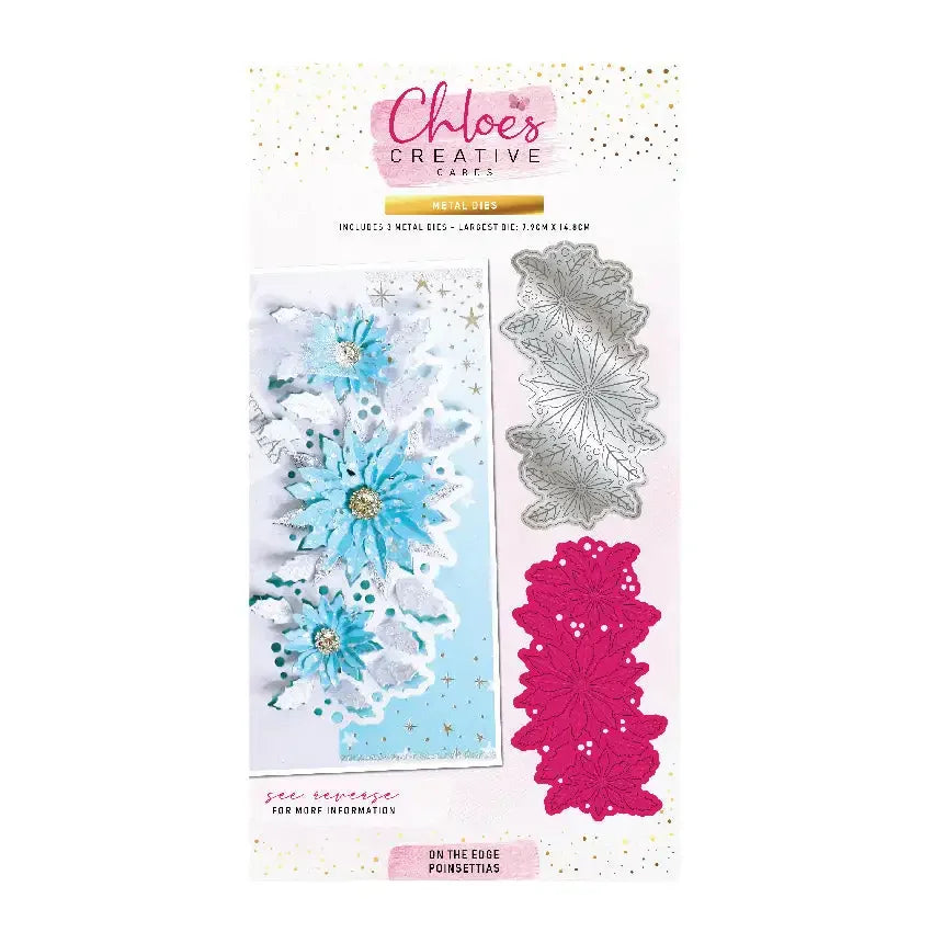 Winter Wonderland Christmas Ice Skate Snowflake Poinsettias Cutting Dies Hot Foil Scrapbooking Diary Decorate Embossing Template