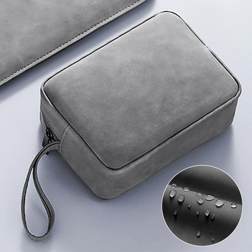 New 2025 Portable Bag Waterproof Grease Proof For iPhone 15 Pro Max Earphone Power Bank Cable Charger PC Digital Accessories Bag