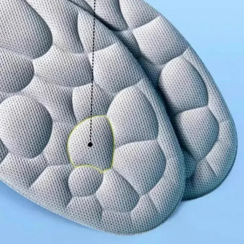 Lot de 10 semelles intérieures en mousse à mémoire de forme 5D, épaisses, respirantes, confortables, pour chaussures à talons hauts, coussinets orthopédiques