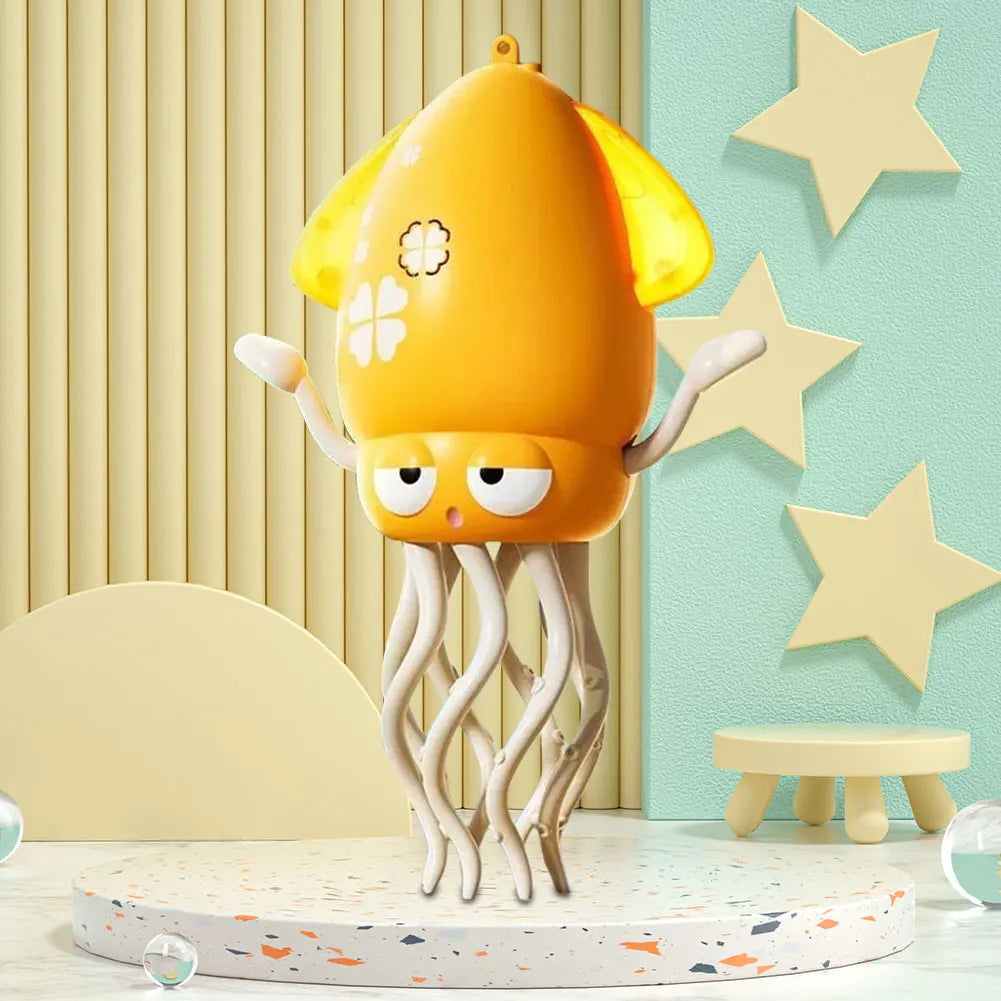 Pieuvre électronique dansante avec musique et lumière, jouet éducatif interactif et mobile, idéal comme cadeau pour enfant