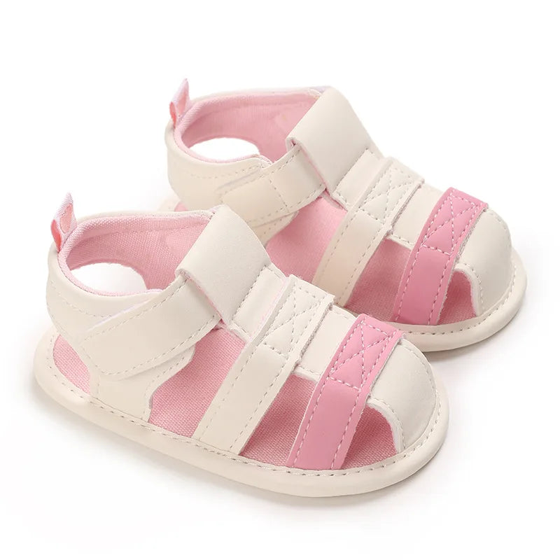 Newborn Infant Baby Boy Girls Shoes Summer Sandals Casual Soft Bottom Non-Slip Breathable Baby Shoes Toddler Shoes