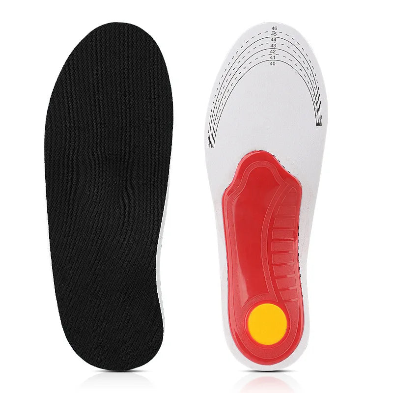 Semelles orthopédiques pour pieds plats, soutien de la voûte plantaire, soulage la pression du mouvement de l'air, amortit le coussin et rembourre la semelle intérieure