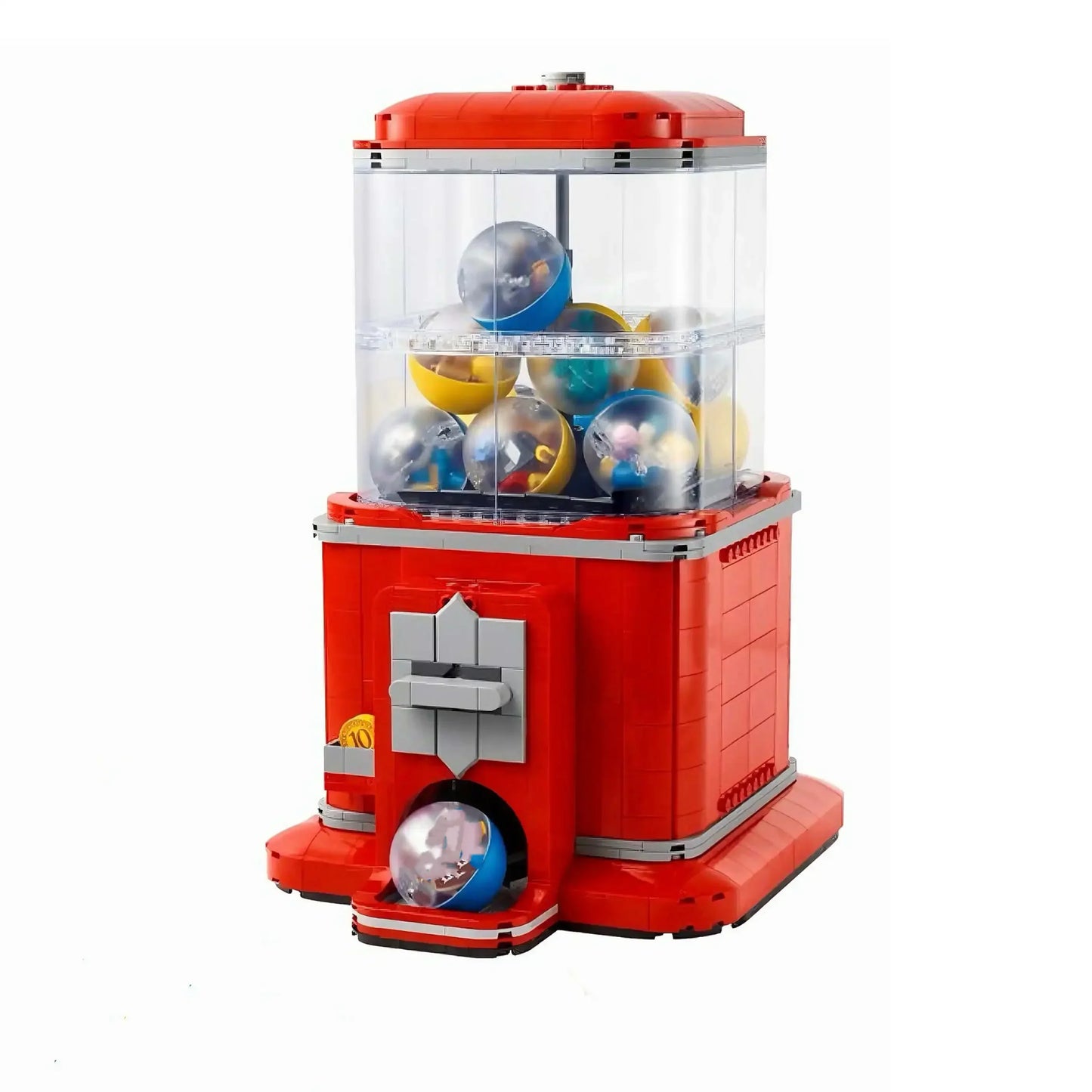 2025 New Creative Ideas Vending Machine Set Building Blocks Coin Operated Play Game Brick Toys Girl Boy Birthday Gifts 1343pcs