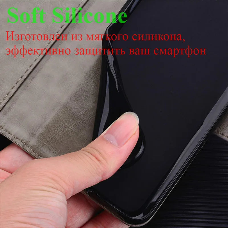 For Huawei P Smart Pro Case Phone Cover Soft Silicone Wallet Flip Case for Coque Huawei P Smart Pro Phone Case Fundas 2019 Cover