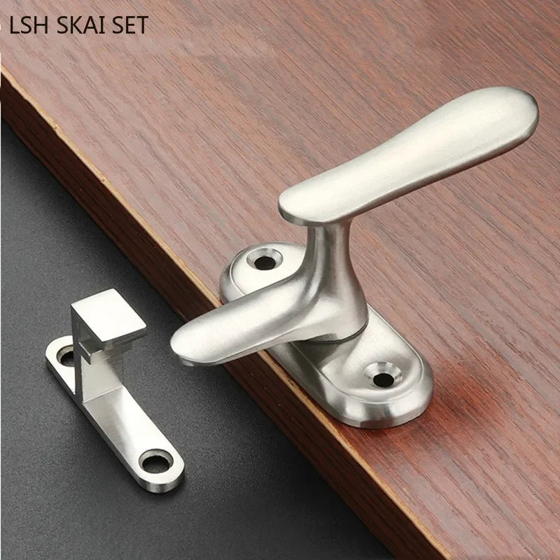 1pc Stainless Steel Door Window Latch Indoor Door Security Lock Bathroom Barn Door Bolt Home Improvement Hardware Fittings