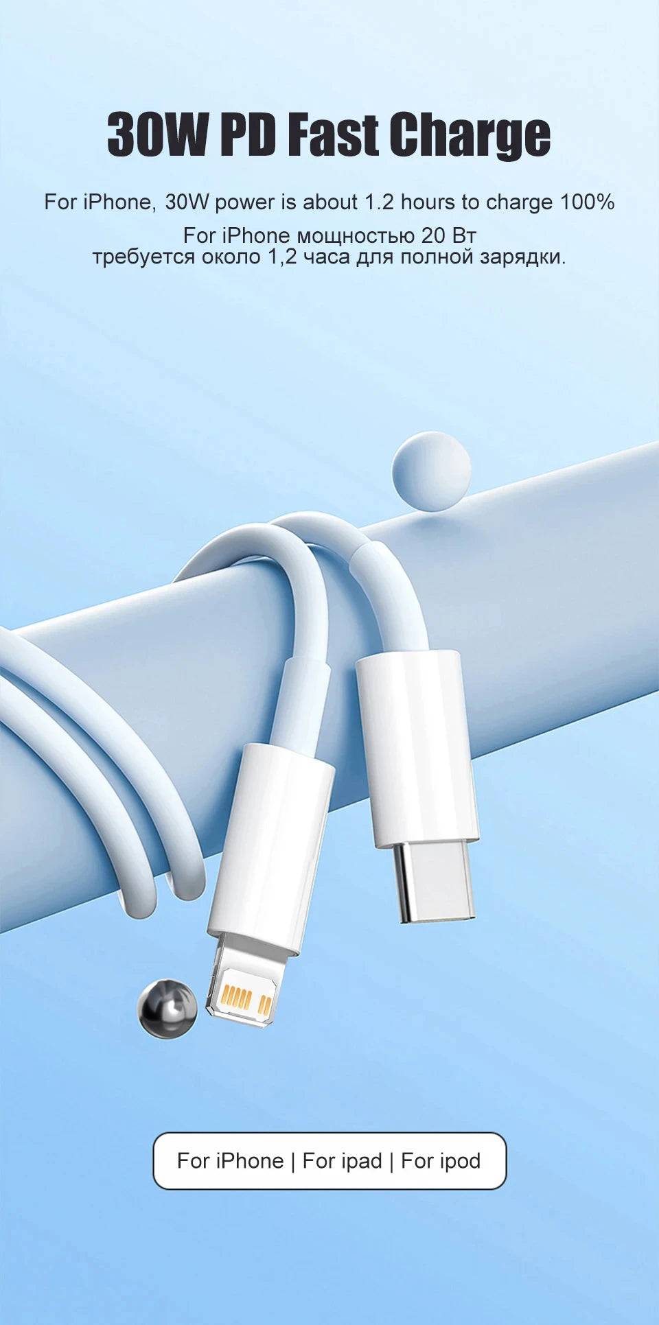 PD 30W Fast Charging Type C Cable For Apple iPhone 13 12 11 14 15 16 Pro Max Plus USB C Cable Quick Charge Data Line Accessories
