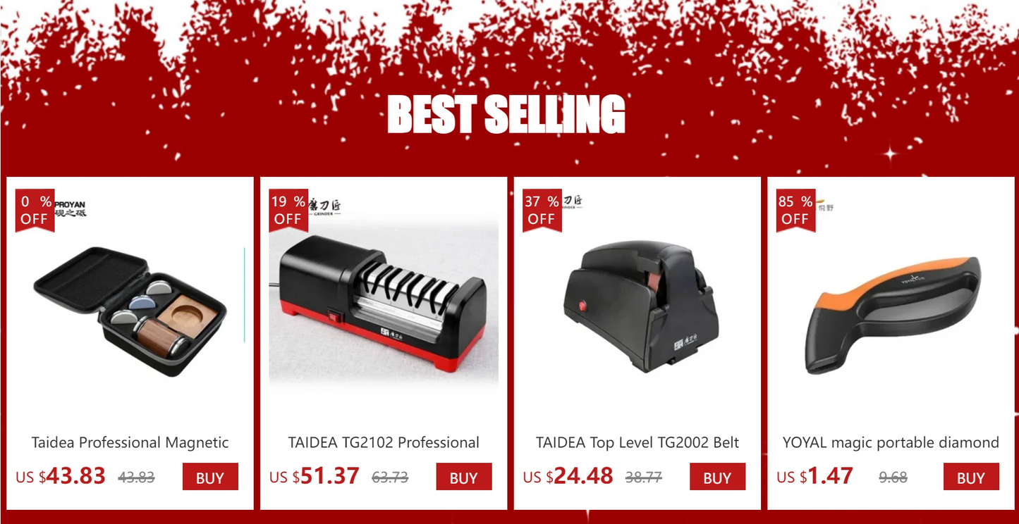 TAIDEA TG2002 Belt Grinding Electric Diamond Steel Sharpener