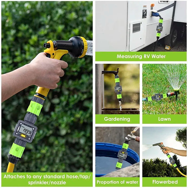 Nouveau minuteur d'arrosage intelligent Wifi pour jardin, contrôleur d'arrosage automatique Wifi, vanne intelligente Wifi, système d'arrosage goutte à goutte